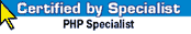 SPECIALISTR Online Certified PHP Specialist